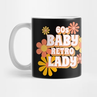 60S BABY Retro Lady Mug